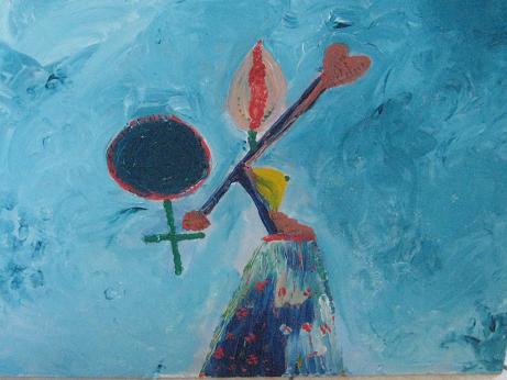 Recycled Woman by Mahnaz Badihian